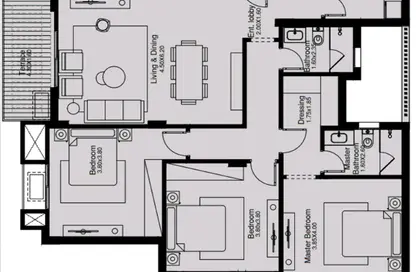 Apartment - 3 Bedrooms - 3 Bathrooms for sale in O West - 6 October Compounds - 6 October City - Giza