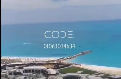 Apartment - 2 Bedrooms - 2 Bathrooms for sale in The Gate Towers - New Alamein City - Al Alamein - North Coast