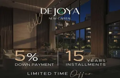 Apartment - 2 Bedrooms - 2 Bathrooms for sale in DeJoya 4 - New Capital City - Cairo