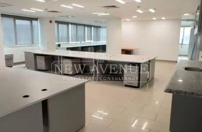 Office Space - Studio - 2 Bathrooms for rent in Swan Lake Residence - 5th Settlement Compounds - The 5th Settlement - New Cairo City - Cairo