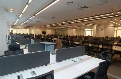 Office Space - Studio - 2 Bathrooms for rent in V90 - North Teseen St. - The 5th Settlement - New Cairo City - Cairo
