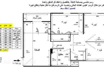 Apartment - 3 Bedrooms - 1 Bathroom for sale in El Motamayez District - Badr City - Cairo