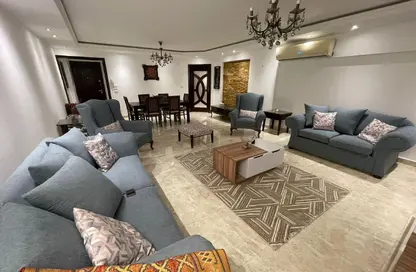 Apartment - 3 Bedrooms - 2 Bathrooms for rent in El Rehab Extension - Al Rehab - New Cairo City - Cairo