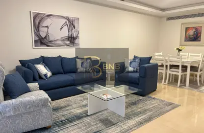 شقة - 2 غرف نوم - 2 حمامات للايجار في كايرو فيستيفال سيتى - المستثمرين الشمالية - مدينة القاهرة الجديدة - القاهرة