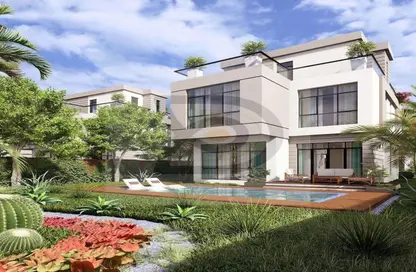 Villa - 5 Bedrooms - 6 Bathrooms for sale in Saada Compound - New Cairo City - Cairo