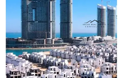 شقة - 2 غرف نوم - 2 حمامات للبيع في نورث ايدج تاورز - مدينة العلمين الجديدة - العلمين - الساحل الشمالي