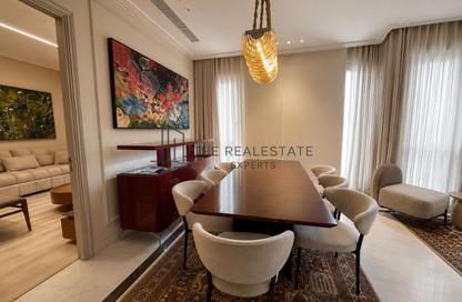 Apartment - 2 Bedrooms - 3 Bathrooms for rent in Aljazi Marriott Residences - Mohamed Naguib Axis - North Investors Area - New Cairo City - Cairo