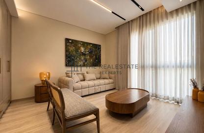 Apartment - 2 Bedrooms - 3 Bathrooms for rent in Aljazi Marriott Residences - Mohamed Naguib Axis - North Investors Area - New Cairo City - Cairo