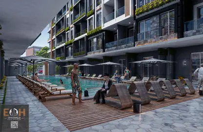 Apartment - 1 Bedroom - 1 Bathroom for sale in El Kawther District - Hurghada - Red Sea