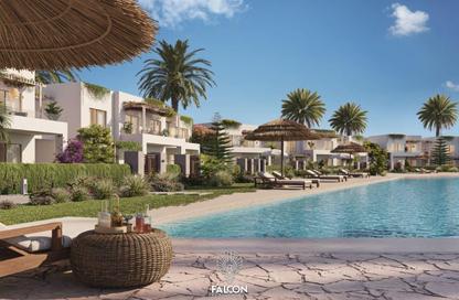 Chalet - 2 Bedrooms - 2 Bathrooms for sale in Seashore - Ras Al Hekma - North Coast Chalet - 2 Bedrooms - 2 Bathrooms for sale in Seashore - Ras Al Hekma - North Coast