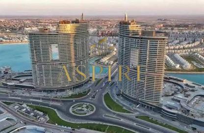 Chalet - 1 Bedroom - 1 Bathroom for sale in The Gate Towers - New Alamein City - Al Alamein - North Coast Chalet - 1 Bedroom - 1 Bathroom for sale in The Gate Towers - New Alamein City - Al Alamein - North Coast