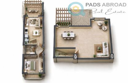 Penthouse - 1 - 1 for sale in Cala - Sahl Hasheesh - Hurghada - Red Sea