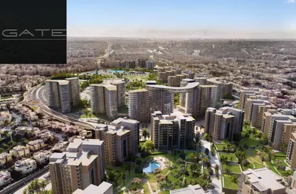 Apartment - 2 Bedrooms - 2 Bathrooms for sale in Park Side Residence - Zed Towers - Sheikh Zayed Compounds - Sheikh Zayed City - Giza