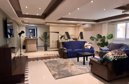 Apartment - 1 Bedroom - 3 Bathrooms for rent in Street 17 - District 5 - The 5th Settlement - New Cairo City - Cairo