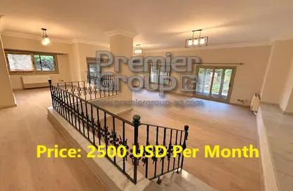 Apartment - 4 Bedrooms - 6 Bathrooms for rent in Sarayat Al Maadi - Hay El Maadi - Cairo