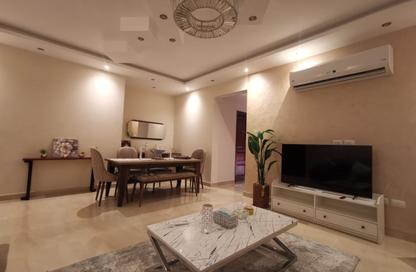 Apartment - 2 Bedrooms - 2 Bathrooms for rent in Garden Residence - Hyde Park - New Cairo City - Cairo