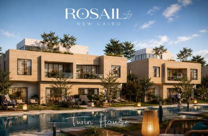 Townhouse - 4 - 4 for sale in Rosail City - Mostakbal City Compounds - Mostakbal City - Future City - Cairo