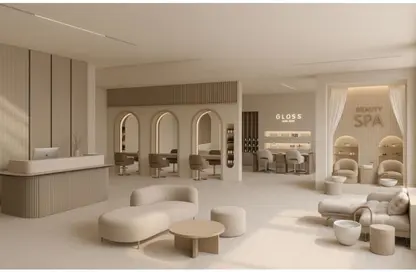 Shop - Studio - 2 Bathrooms for rent in Central New Cairo - North Teseen St. - The 5th Settlement - New Cairo City - Cairo