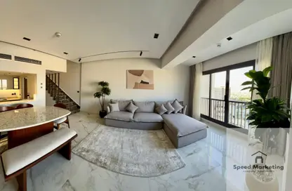 Duplex - 4 Bedrooms - 4 Bathrooms for rent in Porto New Cairo - 5th Settlement Compounds - The 5th Settlement - New Cairo City - Cairo