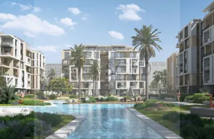 شقة - 3 غرف نوم - 2 حمامات للبيع في ايفر - محور 26 يوليو - مدينة 6 أكتوبر - الجيزة