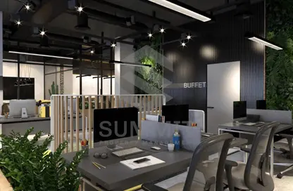 Office Space - 3 Bedrooms - 1 Bathroom for rent in Hyde Park Business District Mall - South Teseen St. - The 5th Settlement - New Cairo City - Cairo