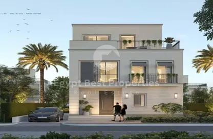 فيلا - 3 غرف نوم - 5 حمامات للبيع في بيل فى - مدينة زايد الجديدة - الشيخ زايد - الجيزة