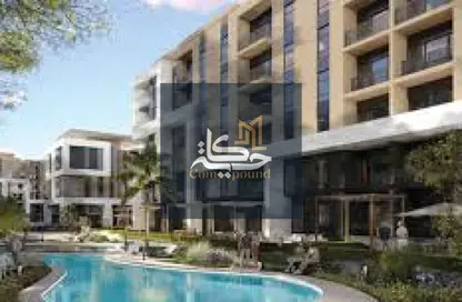 شقة - 2 غرف نوم - 2 حمامات للبيع في ريفرتون - المستثمرين الجنوبية - مدينة القاهرة الجديدة - القاهرة