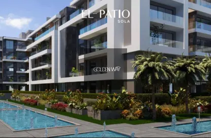 شقة - 3 غرف نوم - 3 حمامات للبيع في الباتيو سولا - الباتيو - كمبوندات الشروق - مدينة الشروق - القاهرة