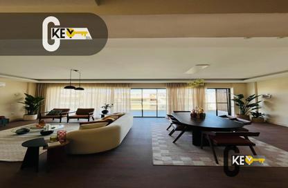 Apartment - 4 Bedrooms - 3 Bathrooms for rent in Lake View Residence 2 - 5th Settlement Compounds - The 5th Settlement - New Cairo City - Cairo