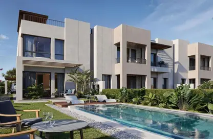 تاون هاوس - 3 غرف نوم - 4 حمامات للبيع في أو ويست - كمبوندات 6 أكتوبر - مدينة 6 أكتوبر - الجيزة