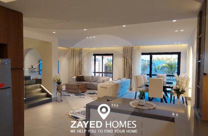 Villa - 4 Bedrooms - 4 Bathrooms for rent in Patio Al Zahraa - Sheikh Zayed Compounds - Sheikh Zayed City - Giza