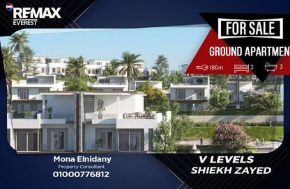 Apartment - 3 Bedrooms - 3 Bathrooms for sale in V Levels - Sheikh Zayed Compounds - Sheikh Zayed City - Giza