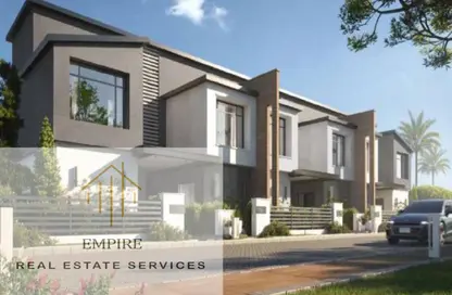 Townhouse - 4 Bedrooms - 4 Bathrooms for sale in Creek Town - The 1st Settlement - New Cairo City - Cairo Townhouse - 4 Bedrooms - 4 Bathrooms for sale in Creek Town - The 1st Settlement - New Cairo City - Cairo