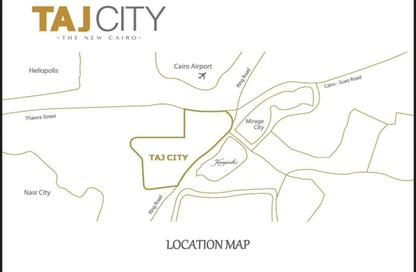 Apartment - Studio - 1 Bathroom for sale in Taj City - 5th Settlement Compounds - The 5th Settlement - New Cairo City - Cairo