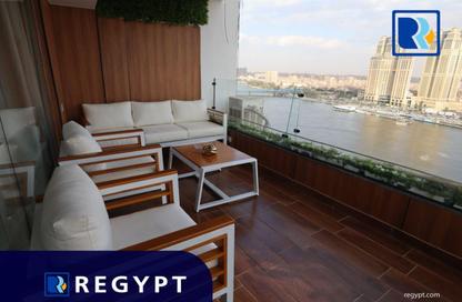 Apartment - 3 Bedrooms - 3 Bathrooms for rent in Ahmed Heshmat St. - Zamalek - Cairo