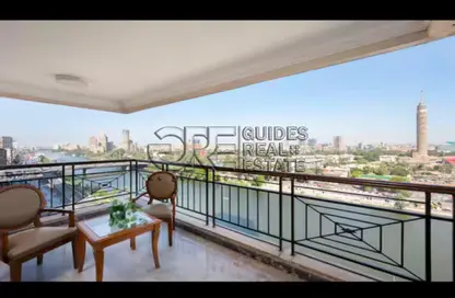 Apartment - 3 Bedrooms - 3 Bathrooms for rent in Nile St. - Dokki - Giza Apartment - 3 Bedrooms - 3 Bathrooms for rent in Nile St. - Dokki - Giza