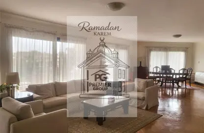 Apartment - 4 Bedrooms - 3 Bathrooms for rent in Sarayat Al Maadi - Hay El Maadi - Cairo