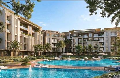Hotel Apartment - 1 Bedroom - 2 Bathrooms for sale in Green Revolution - Sheikh Zayed Compounds - Sheikh Zayed City - Giza