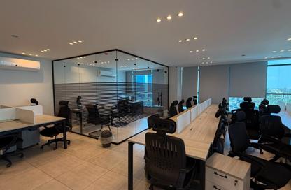 Office Space - Studio - 3 for rent in New Cairo Centre - North Teseen St. - The 5th Settlement - New Cairo City - Cairo