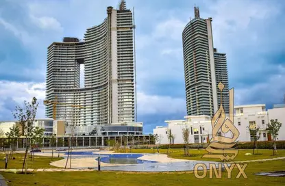 Apartment - 2 Bedrooms - 1 Bathroom for sale in The Gate Towers - New Alamein City - Al Alamein - North Coast