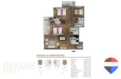 Apartment - 3 Bedrooms - 3 Bathrooms for sale in Mountain View iCity October - 6 October Compounds - 6 October City - Giza