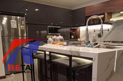 Apartment - 2 Bedrooms - 2 Bathrooms for rent in Mostafa Kamel Axis - The 1st Settlement - New Cairo City - Cairo
