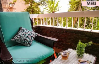 Apartment - 2 Bedrooms - 2 Bathrooms for rent in Street 233 - Degla - Hay El Maadi - Cairo