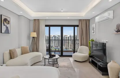 Apartment - 1 Bathroom for rent in Park Side Residence - Zed Towers - Sheikh Zayed Compounds - Sheikh Zayed City - Giza
