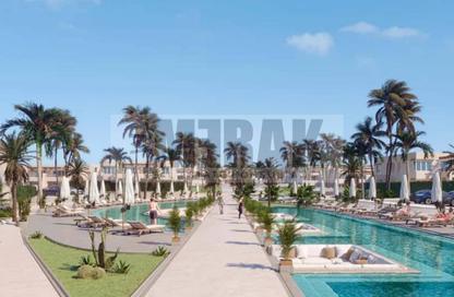 شاليه - 1 - 2 للبيع في هاسيندا ويست - راس الحكمة - الساحل الشمالي