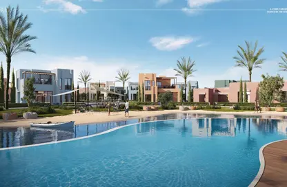 Townhouse - 3 Bedrooms - 3 Bathrooms for sale in Makadi Heights - Makadi Orascom Resort - Makadi - Hurghada - Red Sea