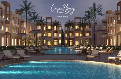 Apartment - 2 Bedrooms - 1 Bathroom for sale in Cape Bay Sokhna - Al Ain Al Sokhna - Suez