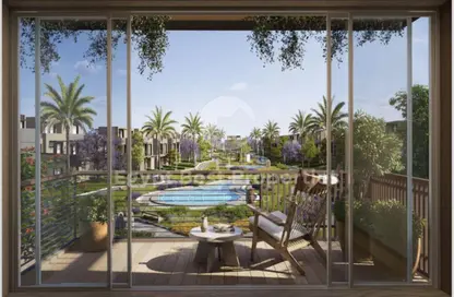 شقة - 2 غرف نوم - 2 حمامات للبيع في جاردن ريزدنس - هايد بارك - مدينة القاهرة الجديدة - القاهرة