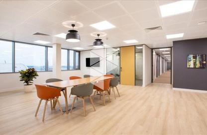 Office Space - Studio - 2 Bathrooms for rent in Bank Center Street - South Teseen St. - The 5th Settlement - New Cairo City - Cairo