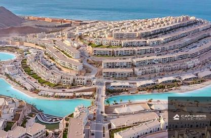 Hotel Apartment - 2 Bedrooms - 2 Bathrooms for sale in IL Monte Galala - Al Ain Al Sokhna - Suez